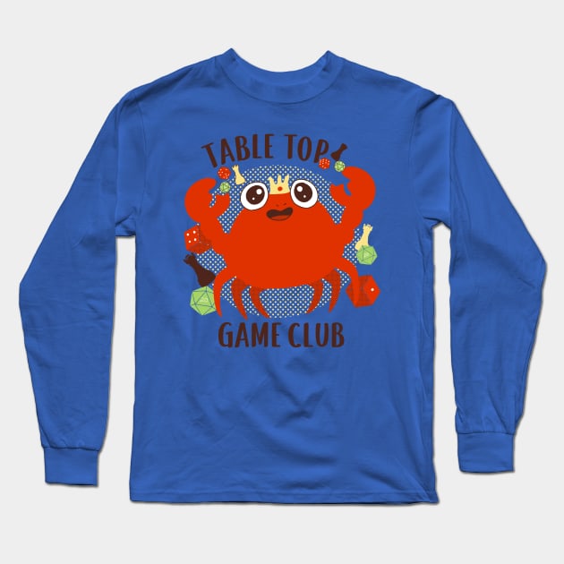 Tabletop Game Club UHS Long Sleeve T-Shirt by wmk1908